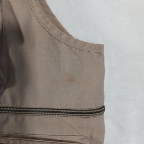 Woodfield Men's Tan Vest, Outdoor, Fishing, Hunting, Size M, See Description - Picture 13 of 15
